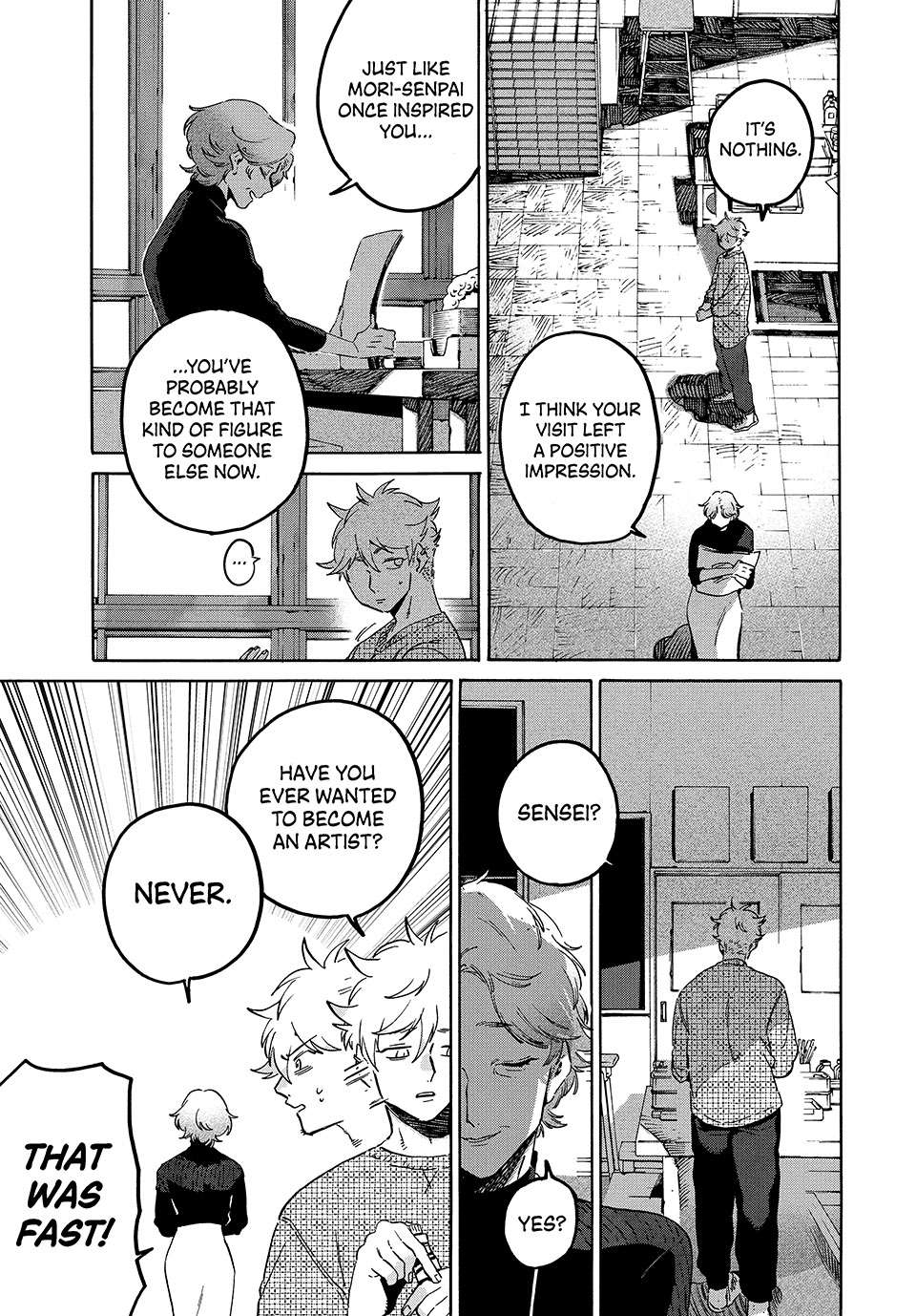 Blue Period Chapter 76 21
